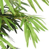 Vidaxl Artificial Plant Bamboo 1605 Leaves 180 cm Green