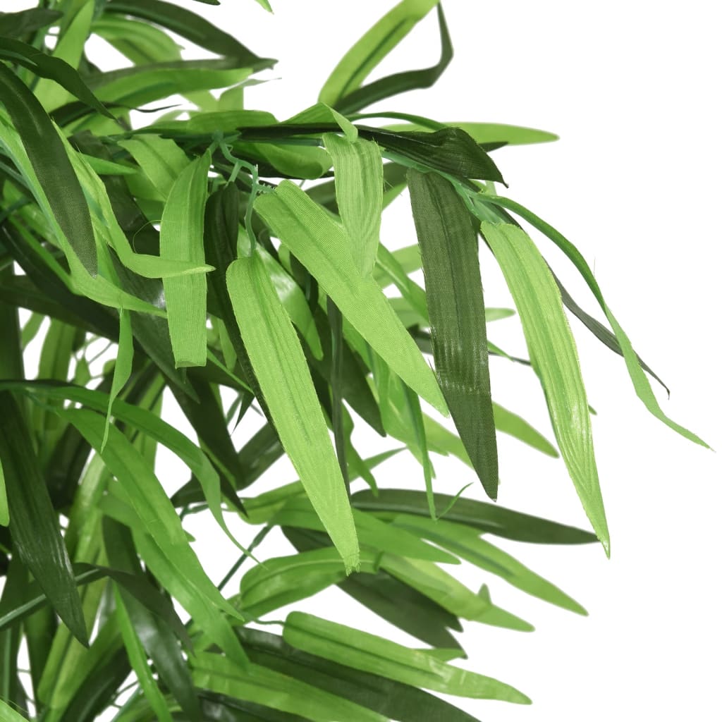 VidaXL plante artificielle bambou 240 feuilles 80 cm vert