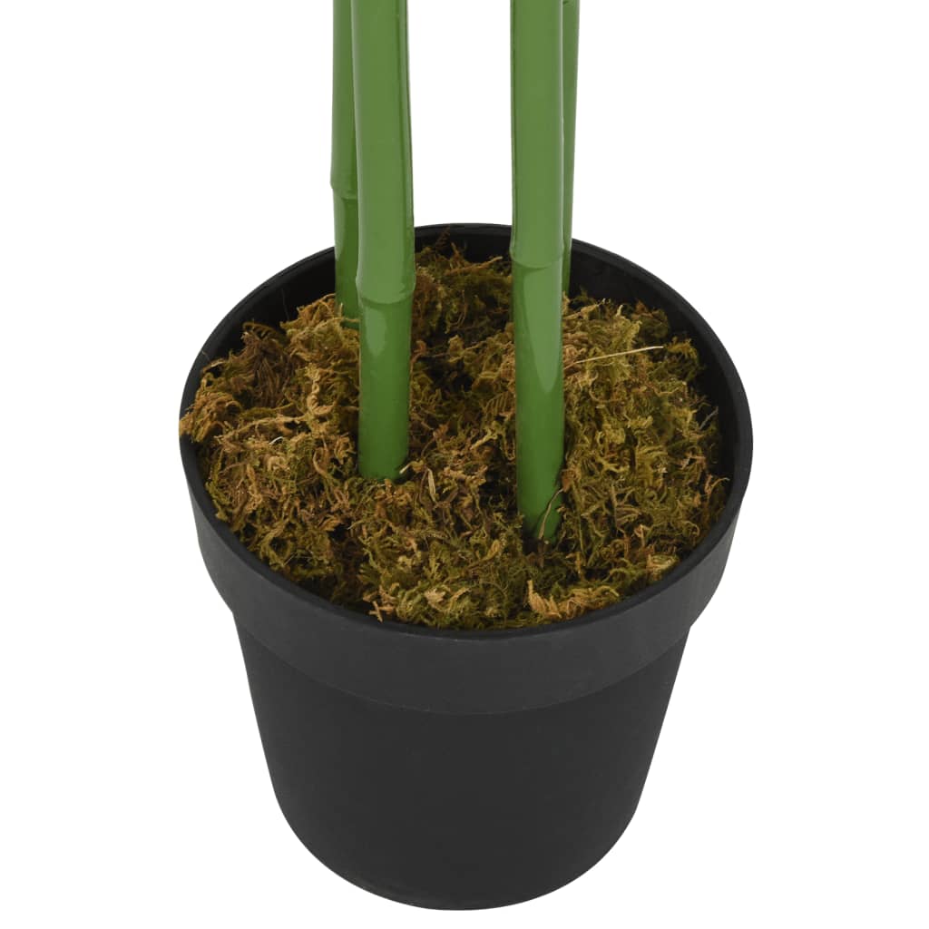 VidaXL plante artificielle bambou 240 feuilles 80 cm vert