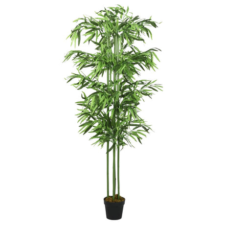 Vidaxx plante artificielle bambou 576 feuilles 150 cm vert
