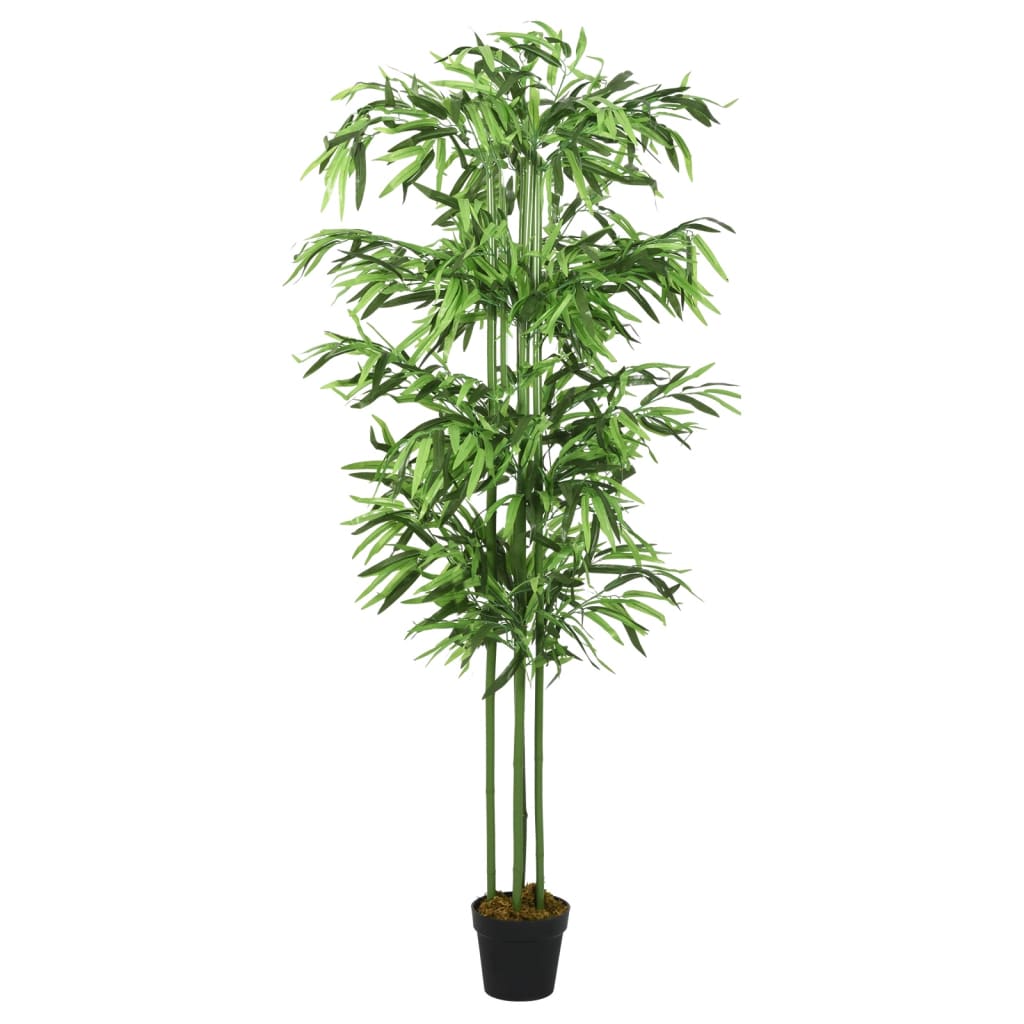 Vidaxl Artificial Plant Bamboo 576 lämnar 150 cm grön