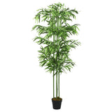 VidaXL plante artificielle bambou 864 feuilles 180 cm vert