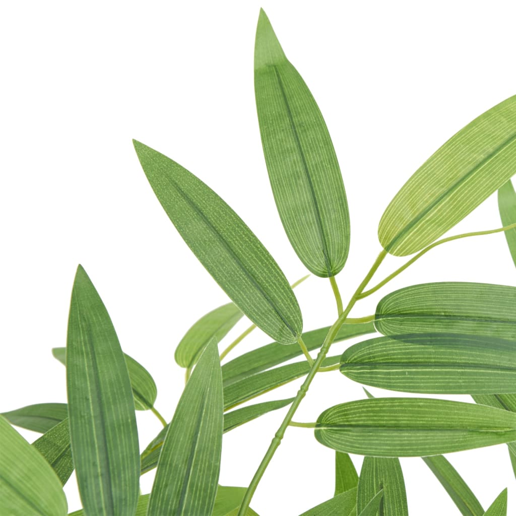 VidaXL plante artificielle bambou 240 feuilles 80 cm vert