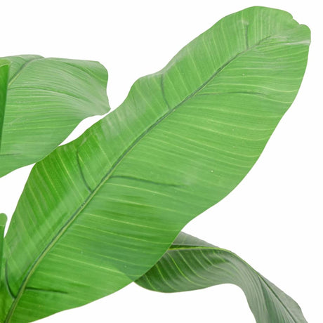 VidaXL Plante artificielle bananier 9 feuilles 120 cm vert