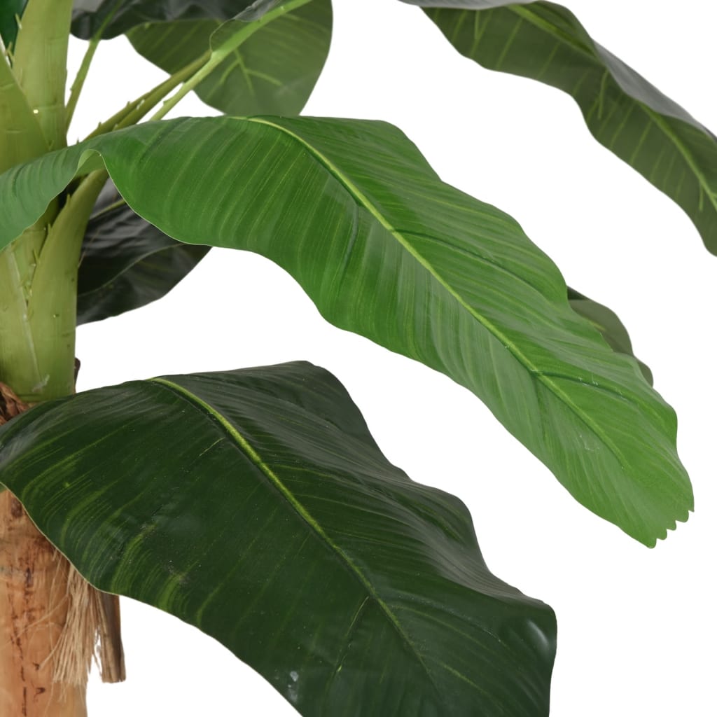 VidaXL Plante artificielle bananier 19 feuilles 180 cm vert