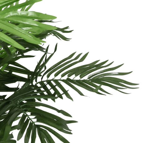 VidaXL plante artificielle palmier 28 feuilles 120 cm vert