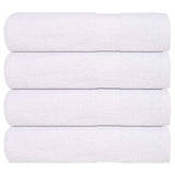 Vidaxx serviettes 4 pcs 50x100 cm 360 g m² 100% coton blanc