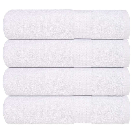 Vidaxx serviettes 4 pcs 50x100 cm 360 g m² 100% coton blanc