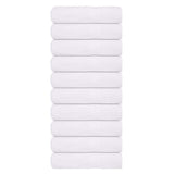 Vidaxx serviettes 10 pcs 50x100 cm 360 g m² 100% coton blanc