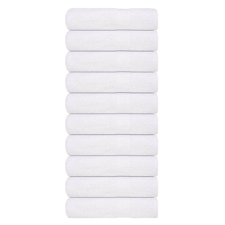 Vidaxx serviettes de douche 10 pièces 70x140 cm 360 g m² 100% coton blanc