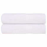 Vidaxx serviettes de bain 2 pcs 100x150 cm 360 g m² 100% coton blanc