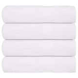 Vidaxl Bath towels 4 pcs 100x150 cm 360 g m² 100% cotton white