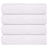 Vidaxx serviettes de bain 4 pcs 100x150 cm 360 g m² 100% coton blanc