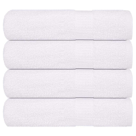 Vidaxx serviettes de bain 4 pcs 100x150 cm 360 g m² 100% coton blanc