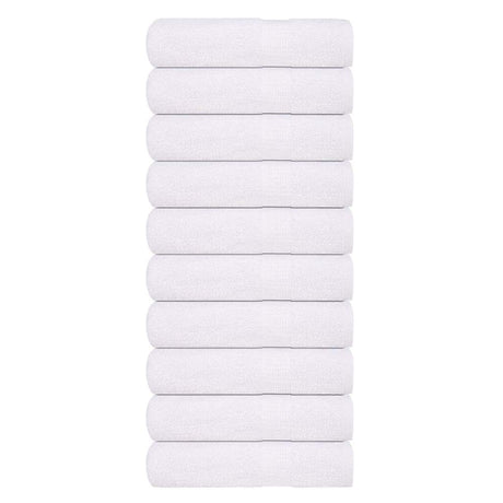 Vidaxx serviettes de bain 10 pcs 100x150 cm 360 g m² 100% coton blanc
