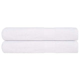 Vidaxl sauna towels 2 st 80x200 cm 360 g m² 100% cotton white