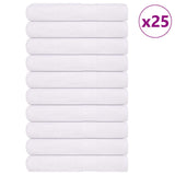 Vidaxx serviettes 25 pcs 100x200 cm 360 g m² 100% coton blanc