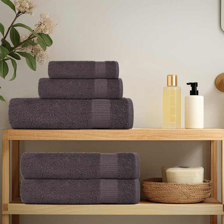 Vidaxx serviettes de sauna grenouille 4 pcs 80x200 cm 360 g m² anthracite
