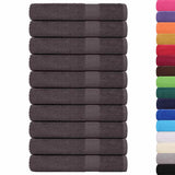 Vidaxl sauna towels 25 st 80x200 cm 360 g m² 100% cotton anthracite