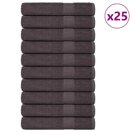 Vidaxx serviettes grenouille 25 pcs 100x200 cm 360 g m² anthracite