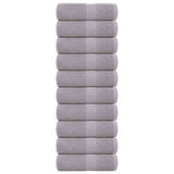 Vidaxx débarbouillettes 10 pièces grenouille gris 30x30 cm 100% coton