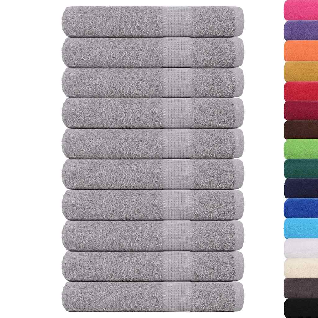 Vidaxx serviettes grenouille 10 pcs 100x200 cm 360 g m² gris