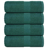 Vidaxx lingettes savonneuses 4 pcs 30x30 cm 360 g m² 100% coton vert