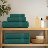 Vidaxl Bath towels 10 ST 100x150cm 360 g m² 100% cotton green