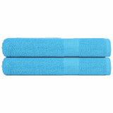 Vidaxx serviettes grenouille 2 pcs 100x200 cm 360 g m² turquoise