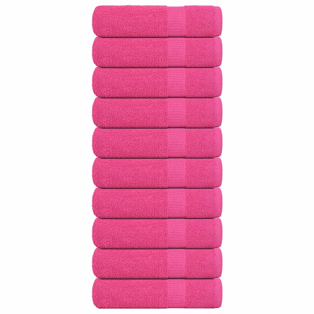 Vidaxx serviettes grenouille 10 pcs 50x100 cm 360 g m² rose