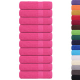 Vidaxx serviettes grenouille 10 pcs 50x100 cm 360 g m² rose