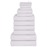 Vidaxx lot de serviettes 12 pièces 360 g m² 100% coton blanc