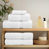 Vidaxx débarbouillettes premium solund 2 pièces blanc 30x30 cm 600 g m²
