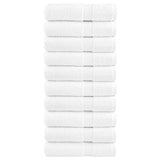 VidaXL serviettes de bain solund 10 pièces 600 g m² 70x140 cm blanc