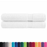 Vidaxx serviettes solund 2 pcs 600 g m² 100x200 cm blanc