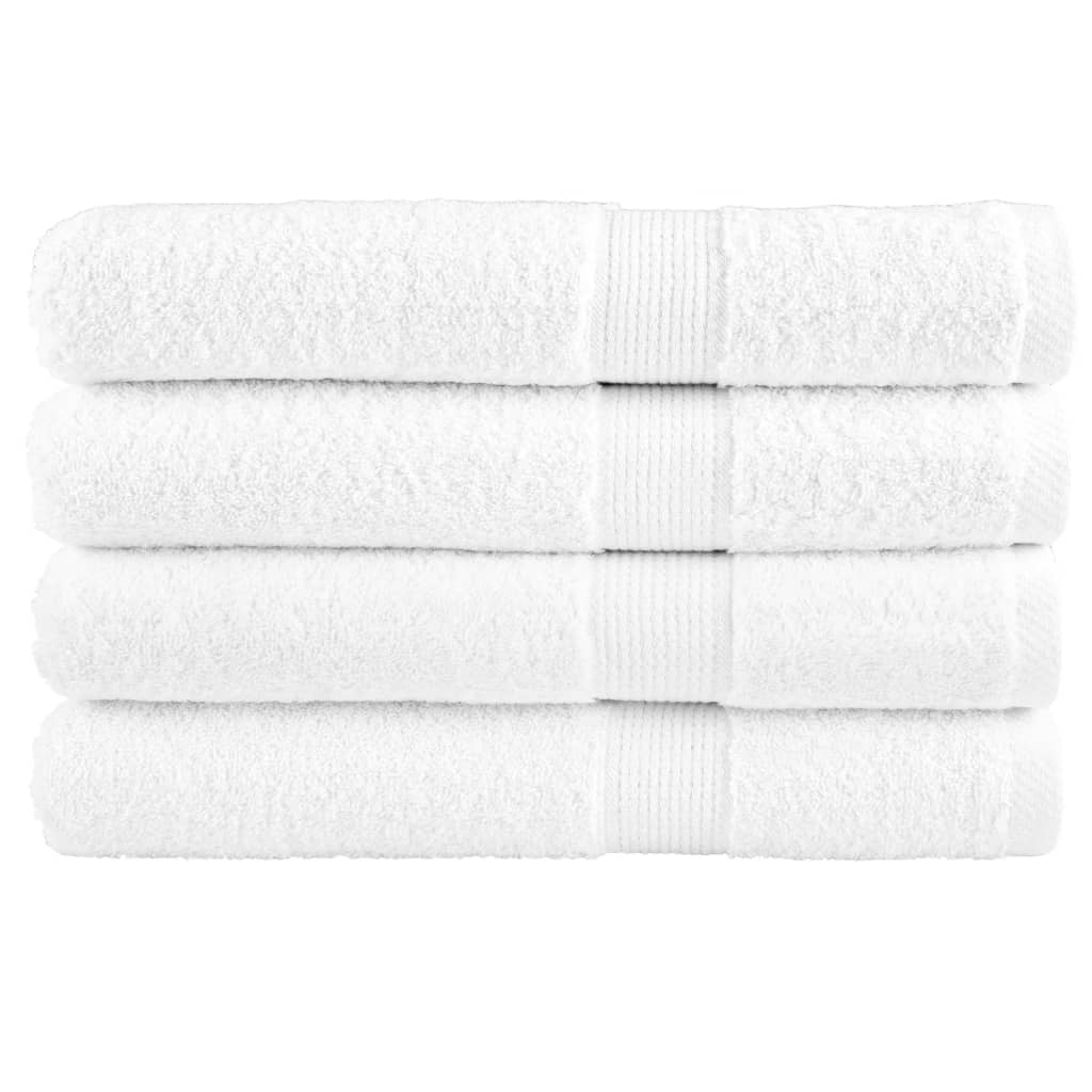 Vidaxx serviettes solund 4 pcs 600 g m² 100x200 cm blanc