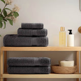 Vidaxx débarbouillettes premium solund 50 pièces anthracite 30x30cm 600 g m²