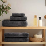 Vidaxl Towels Solund 4 pcs 600 g m² 50x100 cm anthracite colored