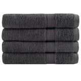 Vidaxx serviettes solund 4 pcs 600 g m² 100x200 cm couleur anthracite