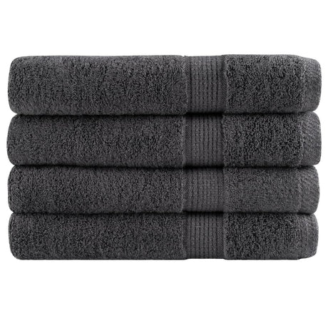 Vidaxx serviettes solund 4 pcs 600 g m² 100x200 cm couleur anthracite
