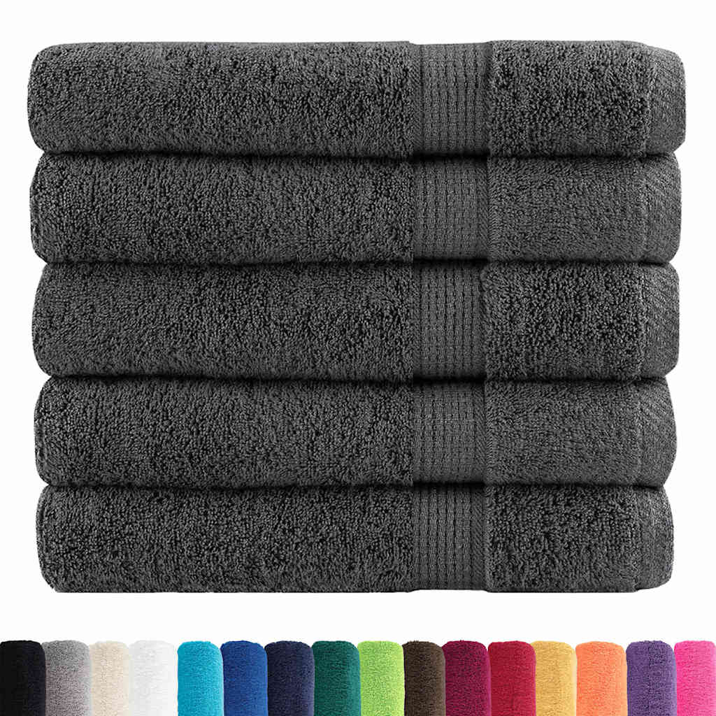 Vidaxx serviettes solund 25 pcs 600 g m² 30x50 cm couleur anthracite