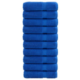 Vidaxl Towels Solund 10 st 600 g m² 50x100 cm blue