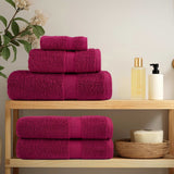 Vidaxx serviettes solund 2 pcs 600 g m² 100x200 cm bordeaux