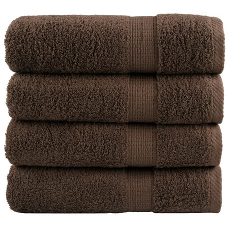 Vidaxx serviettes solund 4 pcs 600 g m² 50x100 cm marron