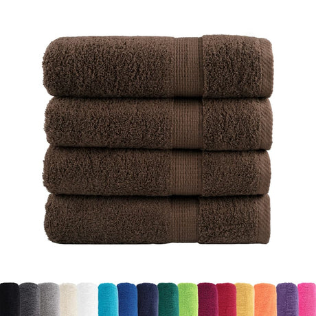 Vidaxx serviettes solund 4 pcs 600 g m² 50x100 cm marron