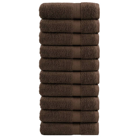 Vidaxx serviettes solund 10 pcs 600 g m² 50x100 cm marron