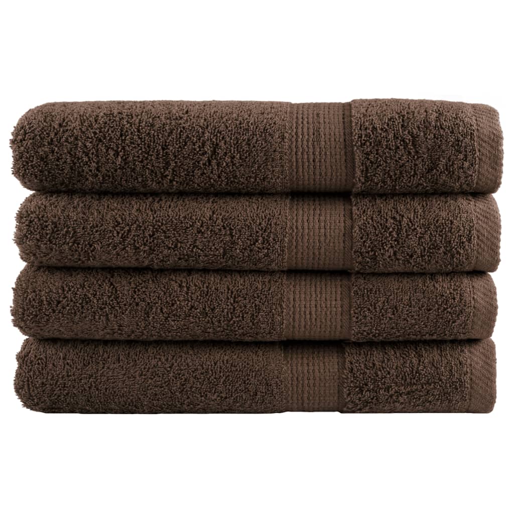 Vidaxx serviettes solund 4 pcs 600 g m² 100x200 cm marron