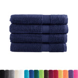 Vidaxx serviettes solund 4 pcs 600 g m² 100x200 cm bleu marine
