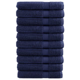 Vidaxx serviettes solund 10 pcs 600 g m² 100x200 cm bleu marine