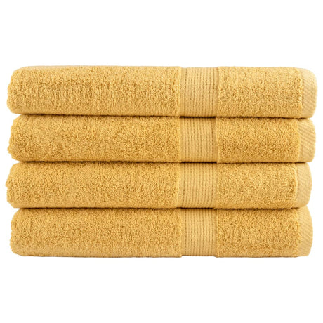 Vidaxx serviettes solund 4 pcs 600 g m² 100x200 cm doré